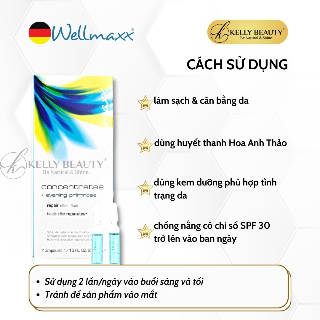Huyết Thanh Hoa Anh Thảo WELLMAXX - Giảm Sưng Viêm, Ngừa Mụn; Kiềm Dầu, Mờ Thâm Mụn, Sáng Da