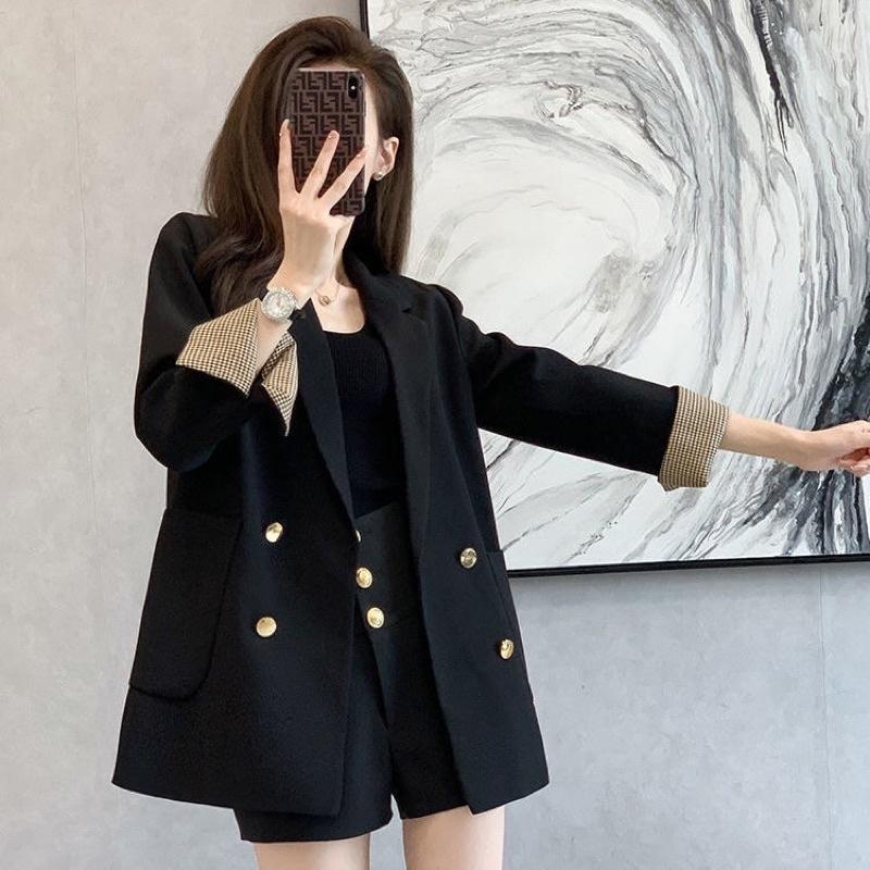Set Đồ Áo Blazer nữ + quần sọc phong cách hàn quốc mẫu mới chất đẹp mã RB01