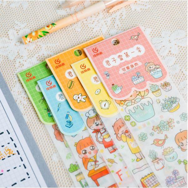 Hình dán sticker dễ thương 35*6 cm