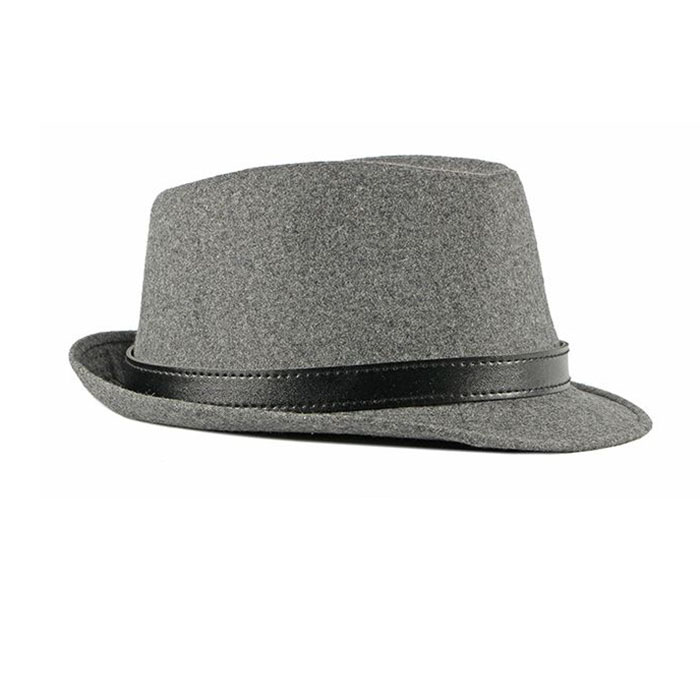 Mũ phớt cao bồi Fedora Classic thắt da cực chất cho nam và nữ