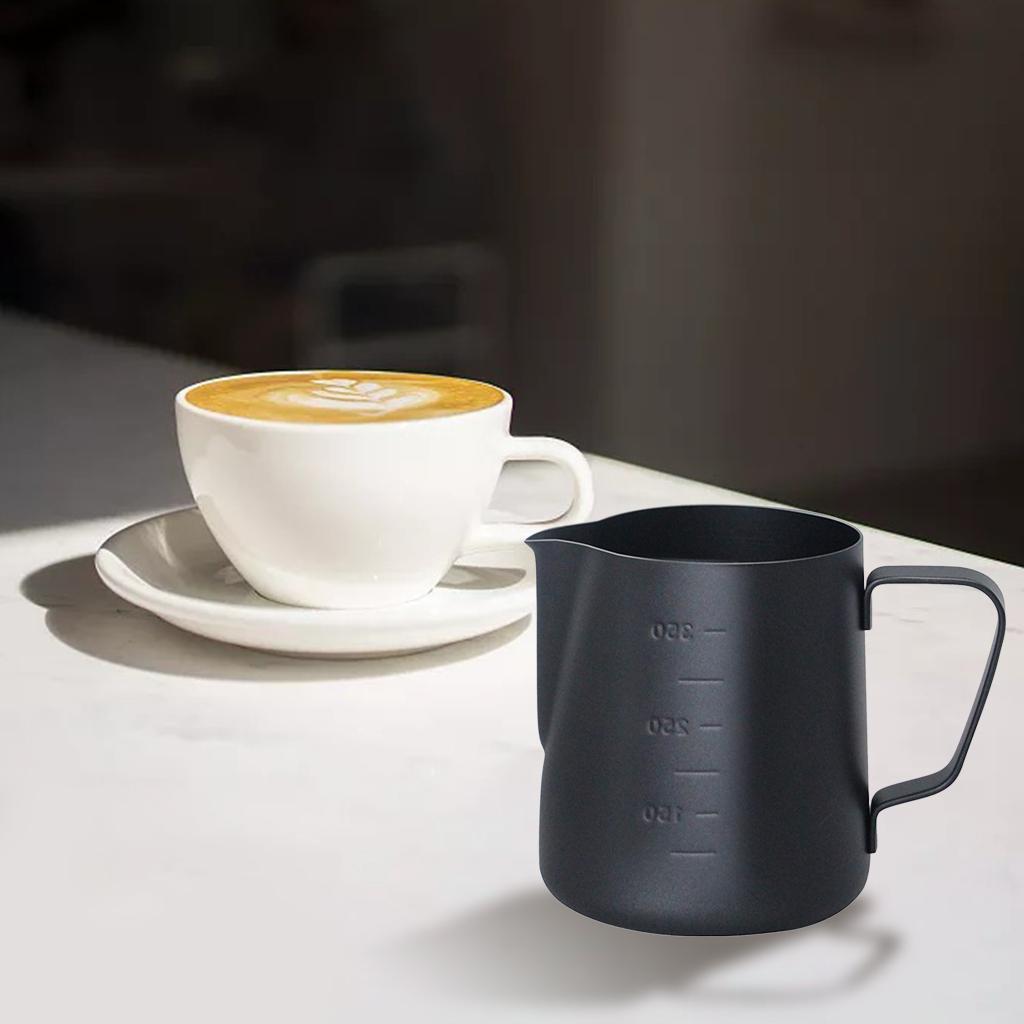 Stainless Steel Frothing Coffee Pitcher Household for Coffee Shop Milk