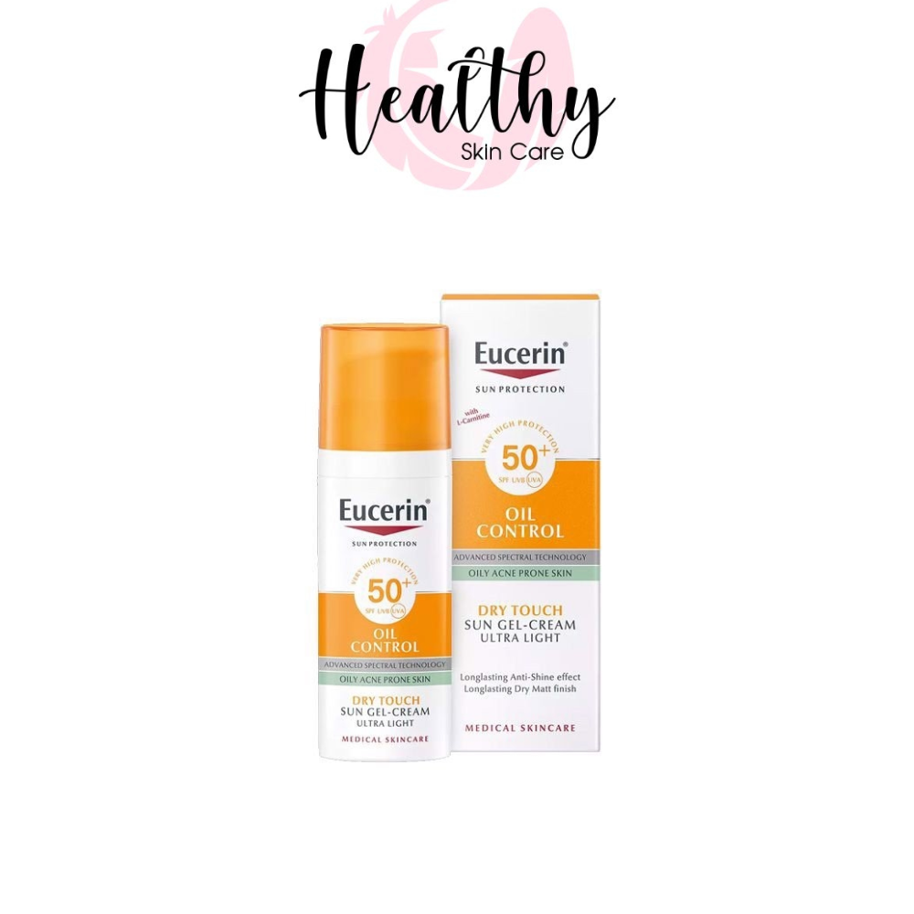 Gel chống nắng cho da dầu mụn Eucerin Sun Dry Touch Acne Oil Control Gel-cream SPF50+ 50ml