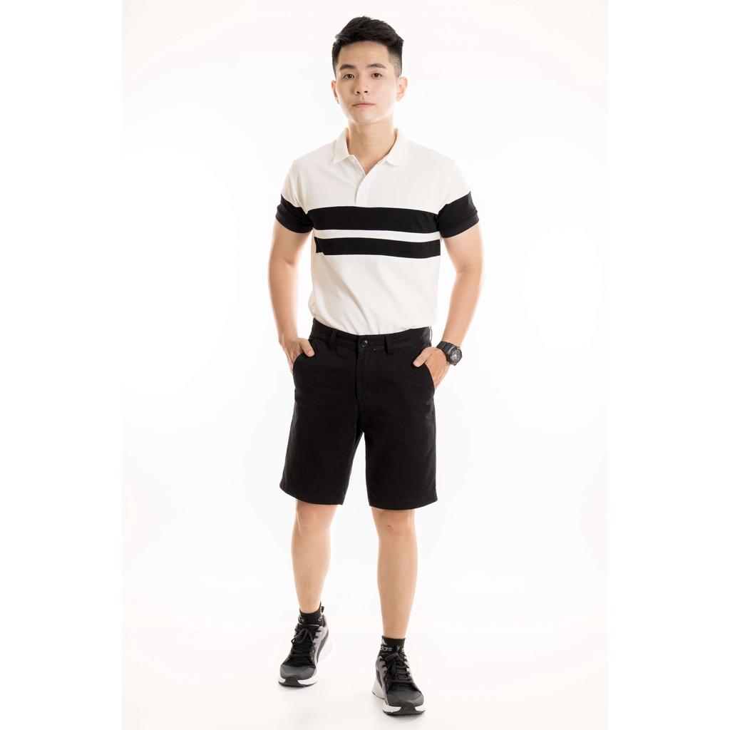 Quần short kaki cotton nam cao cấp form chuẩn QS01