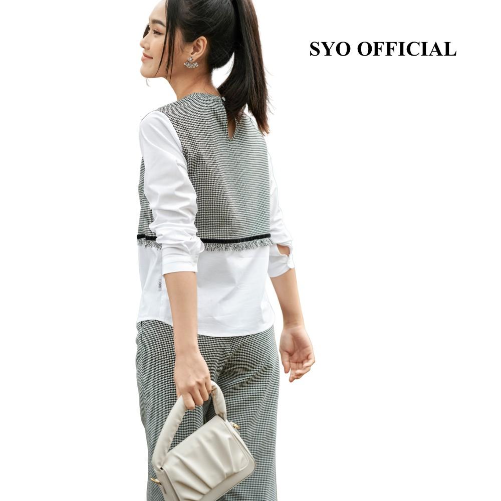 Quần culottes gấu to, lé gấu SYO Q6820019