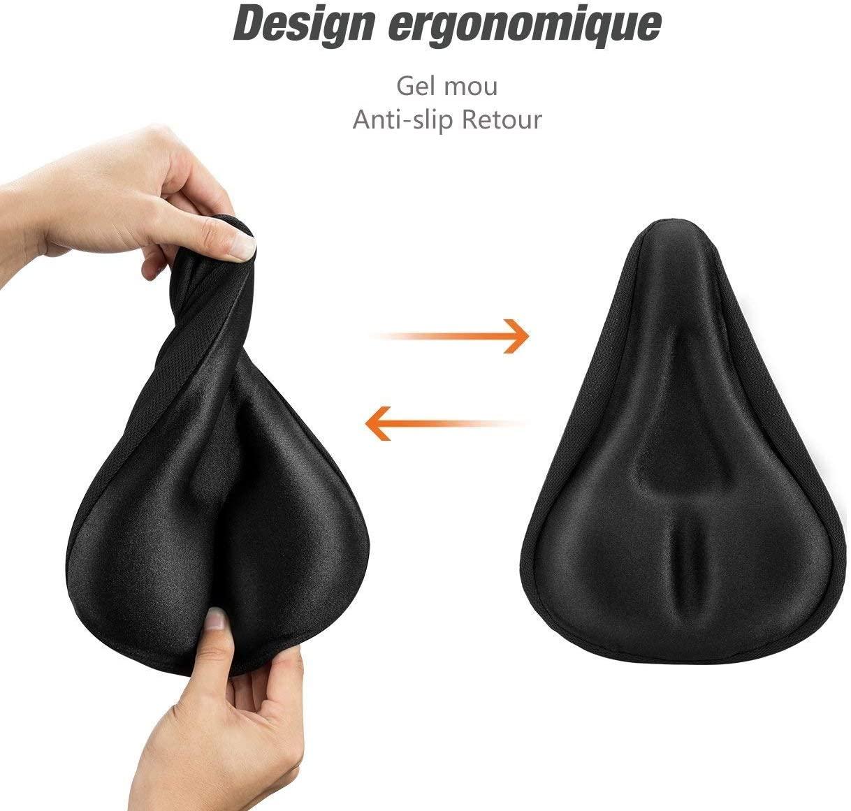 Bìa xe đạp, đệm ghế xe đạp silicon trong sương giá và thoải mái cho đi xe đạp leo núi, xe đạp đường, cho nam và nữ