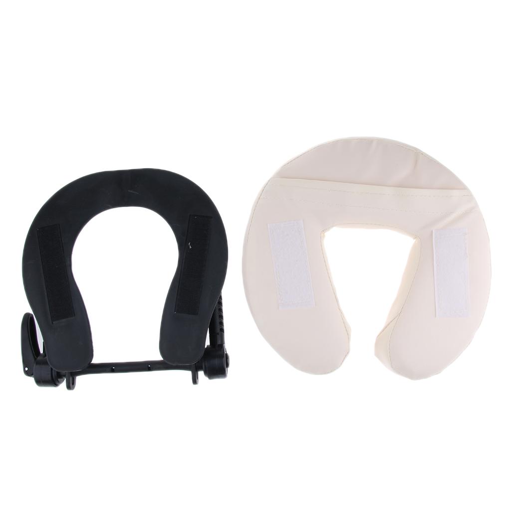Amleso Điều Chỉnh Massage Mặt Đế Có Hình Chữ U Mặt Gối Và Cánh Tay Đệm Hỗ Trợ Bộ Dành Cho Spa Massage Bấm Huyệt, tiêu Ch