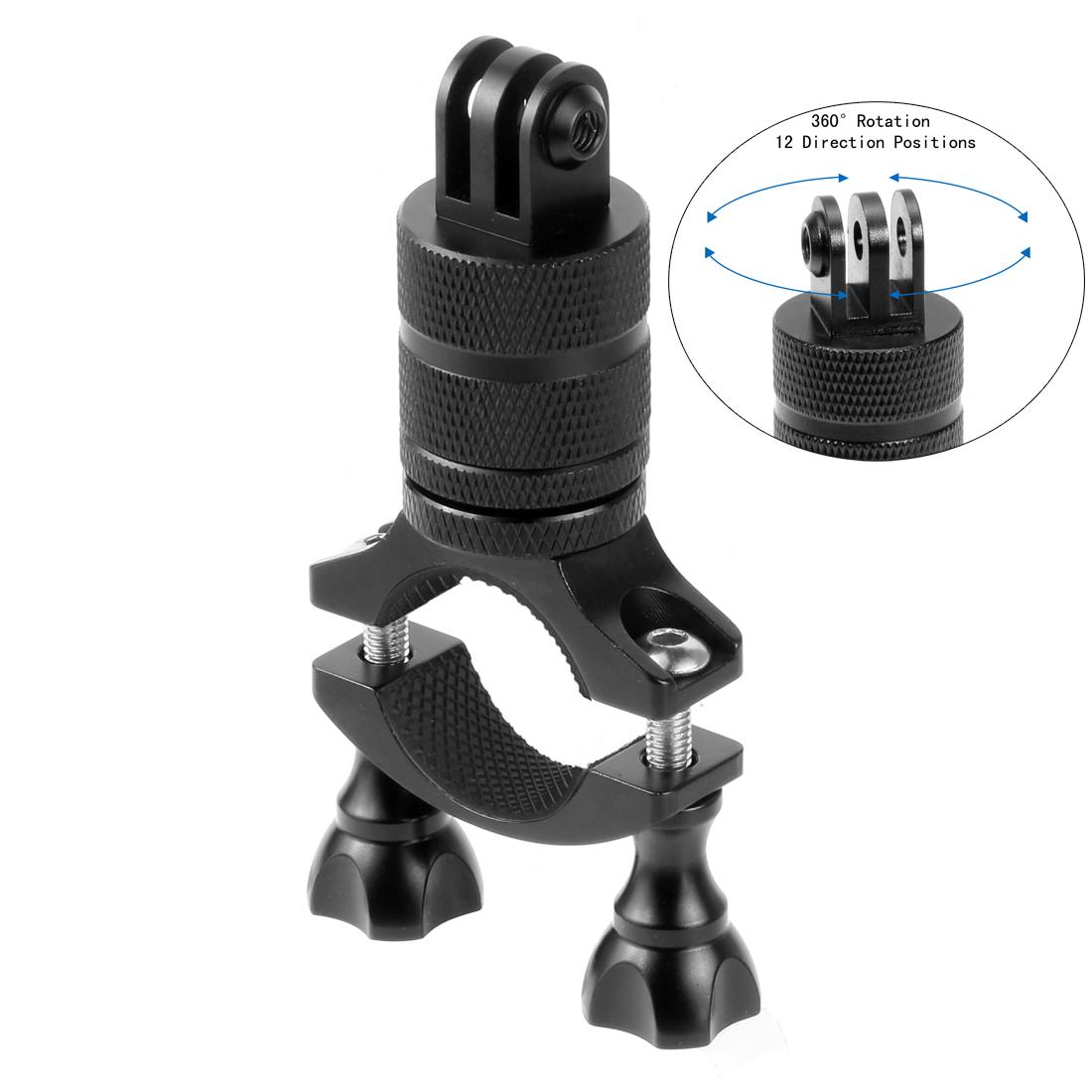 Xe đạp xe máy Kẹp tay cầm máy ảnh giá treo máy ảnh hỗ trợ 1/4 "Bộ chuyển đổi chân máy cho GoPro 11 10 9 8 7 6 5 Insta360 One X
