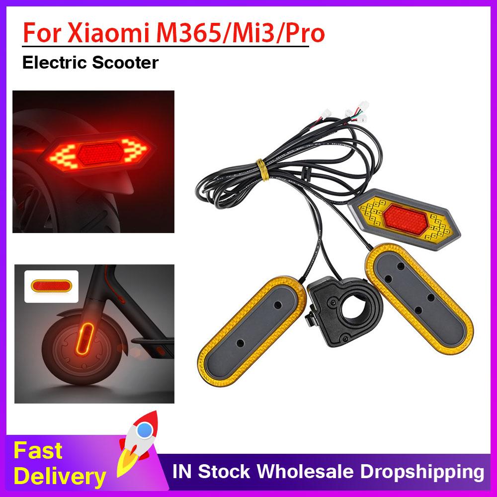 Máy quay điện tử LED LED Tín hiệu Đèn đèn báo đèn LIÊN KẾT BLINKER không thấm nước Universal Flash cho Xiaomi M365 Mi3 Pro Pro 2 Super Bright Color: Turn Light