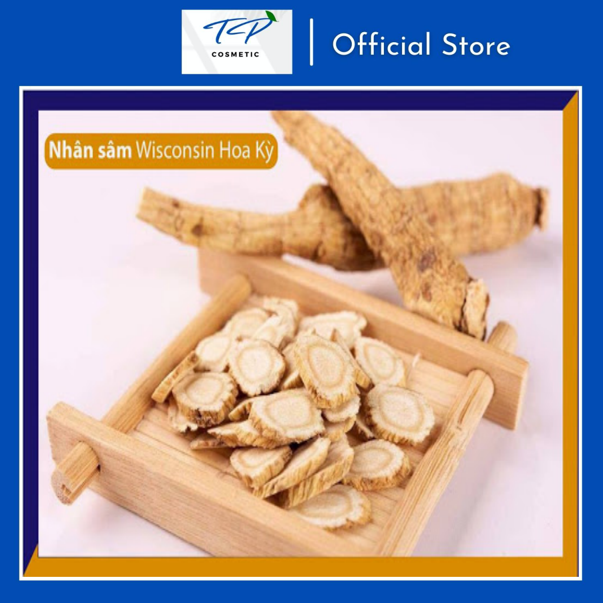 Nhân Sâm Wisconsin Hoa Kỳ Nguyên Củ 50g, 100g: Bồi Bổ Sức Khỏe, Tăng Sức Đề Kháng, Điều Hòa Lipid Máu.