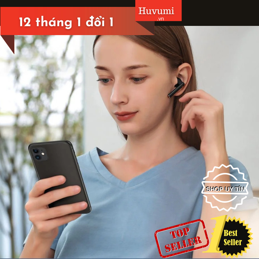 Tai nghe True Wireless Baseus Encok True Wireless Earphones W05 (Bluetooth 5.0, 4h sử dụng liên tục, cảm biến tiệm cận) LV911-WL [Hàng Chính Hãng]