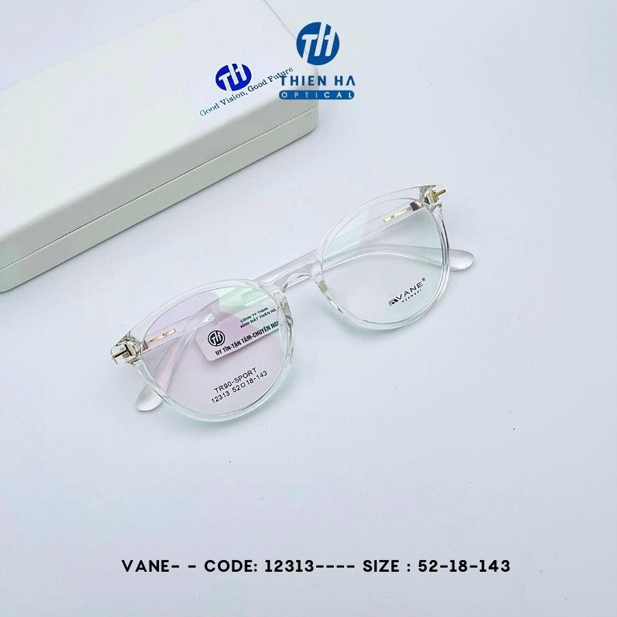 Gọng kính mắt THIÊN HÀ OPTICAL dáng oval mèo chất liệu nhựa dáng tròn nhiều màu VANE 12313
