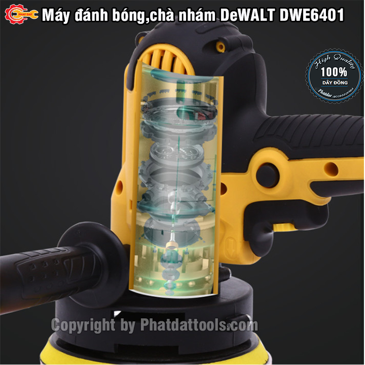 Máy đánh bóng oto, xe máy DWE6401