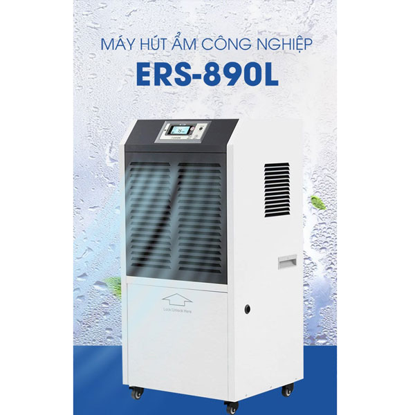 Máy Hút Ẩm Dorosin ERS-890L Chính Hãng, Uy Tín, Chất Lượng Tốt , Lưu Lượng Khí: 700 m3/h, Công Suất  Lớn 90L/Ngày