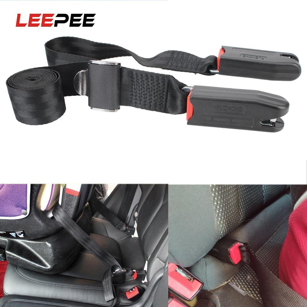 2 Đầu Dây Đeo Cố Định Ban Nhạc Dây An Toàn Bộ Mở Rộng Xe An Toàn Trẻ Em Dây Đai Isofix/Chốt Giao Diện Kết Nối Dây đa Năng