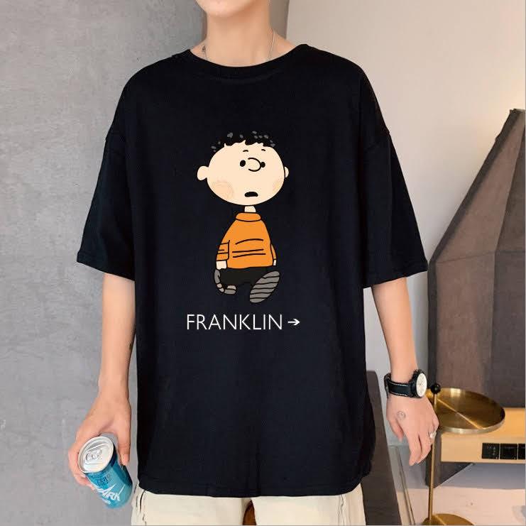 Áo Thun FRANKLIN Form Rộng Cotton 100% - Nhóc Áo Cam