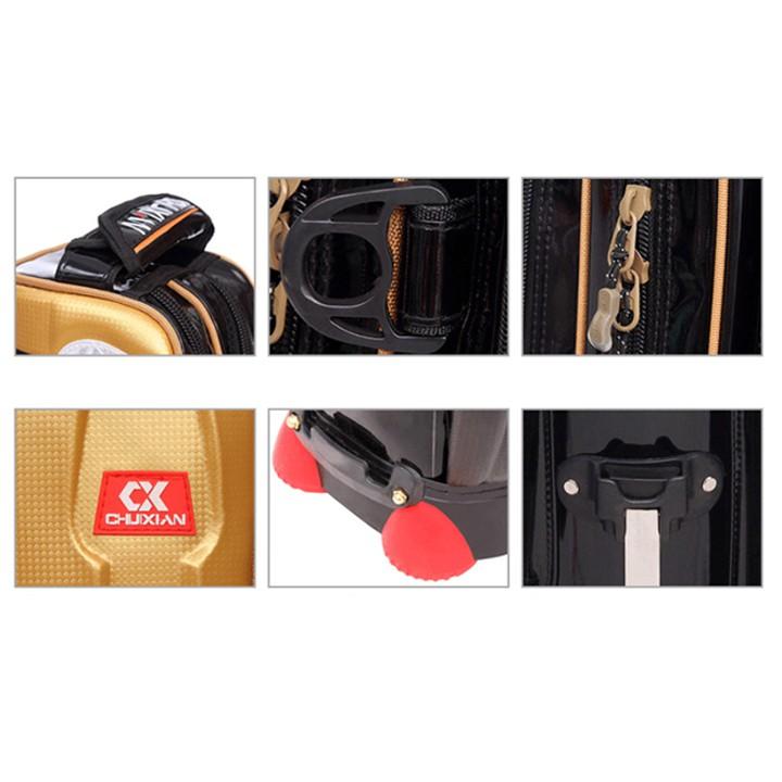 Túi Đựng Cần Câu 2 Lớp 125cm Kèm Chân Đế  hàng y hình 2