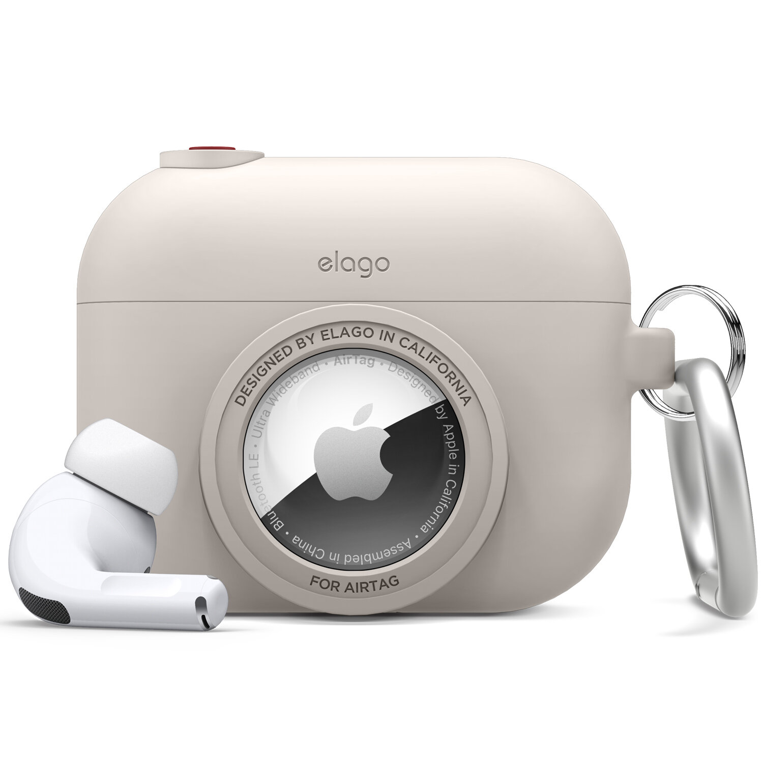 Ốp tai nghe Elago Snapshot cho Airpods Pro &amp; AirTag