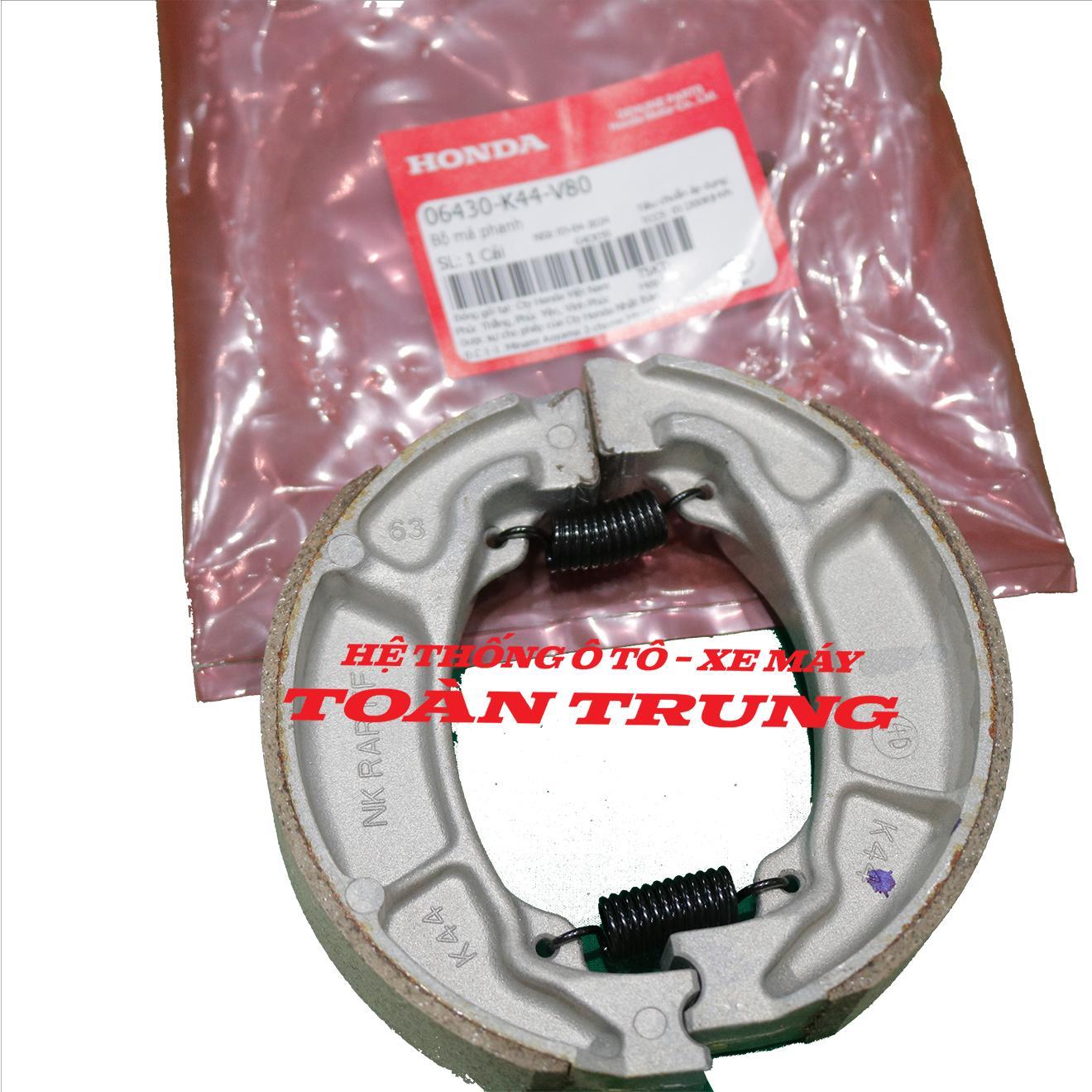 Bộ má phanh sau Vision, Air Blade 125/150/160, LEAD 125, SH Mode, Vario 160 &quot;06430K44V80&quot;