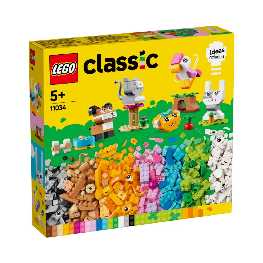 Đồ Chơi Lắp Ráp Bộ Gạch Sáng Tạo Chủ Đề Động Vật LEGO CLASSIC 11034