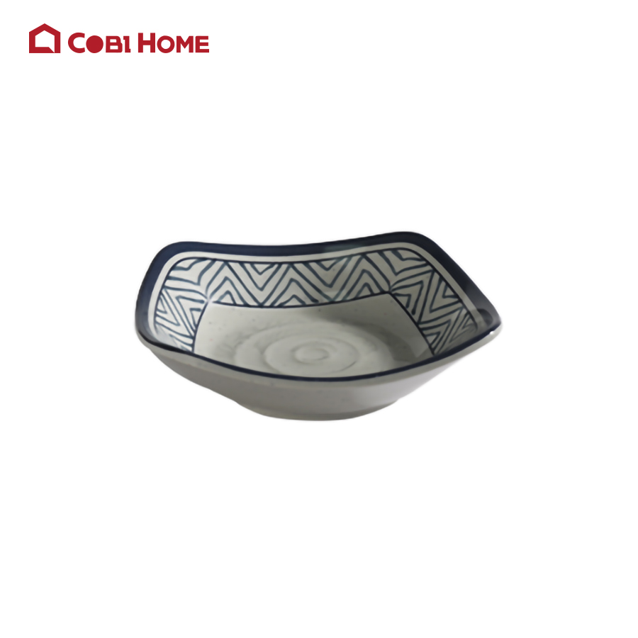 chén chấm vuông bằng melamine cao cấp ( 2 loại)