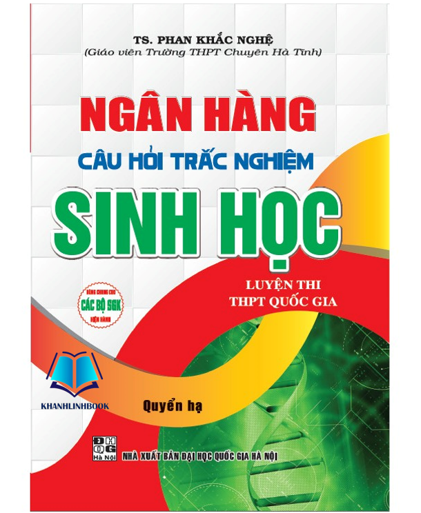 Sách - Combo Ngân Hàng Câu Hỏi Trắc Nghiệm Sinh Học ( Quyển thượng + Quyển Hạ) (HA)