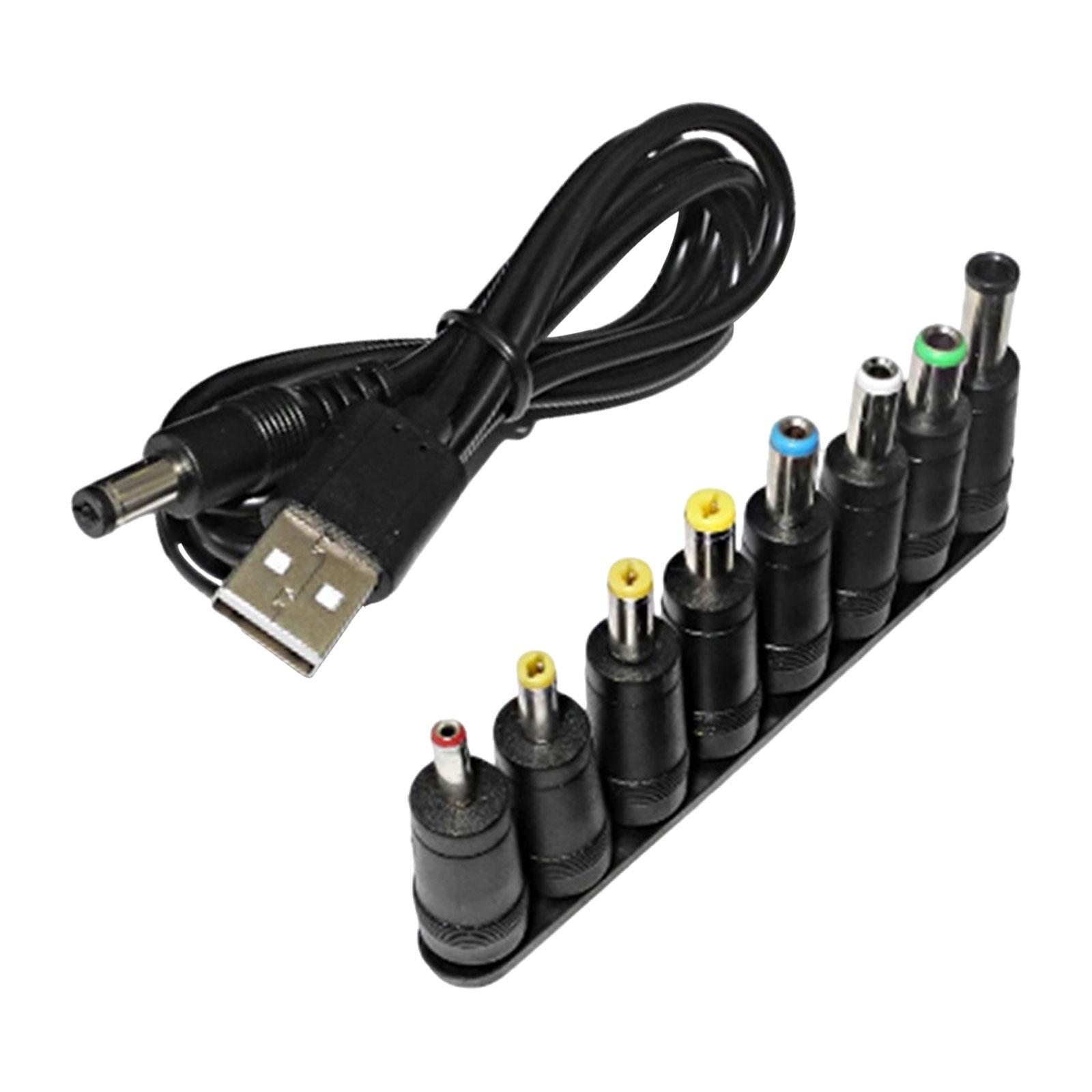 Laptop DC Power Adapter 5.5 x 2.1mm Female Bases Power Adapter Tips Connector