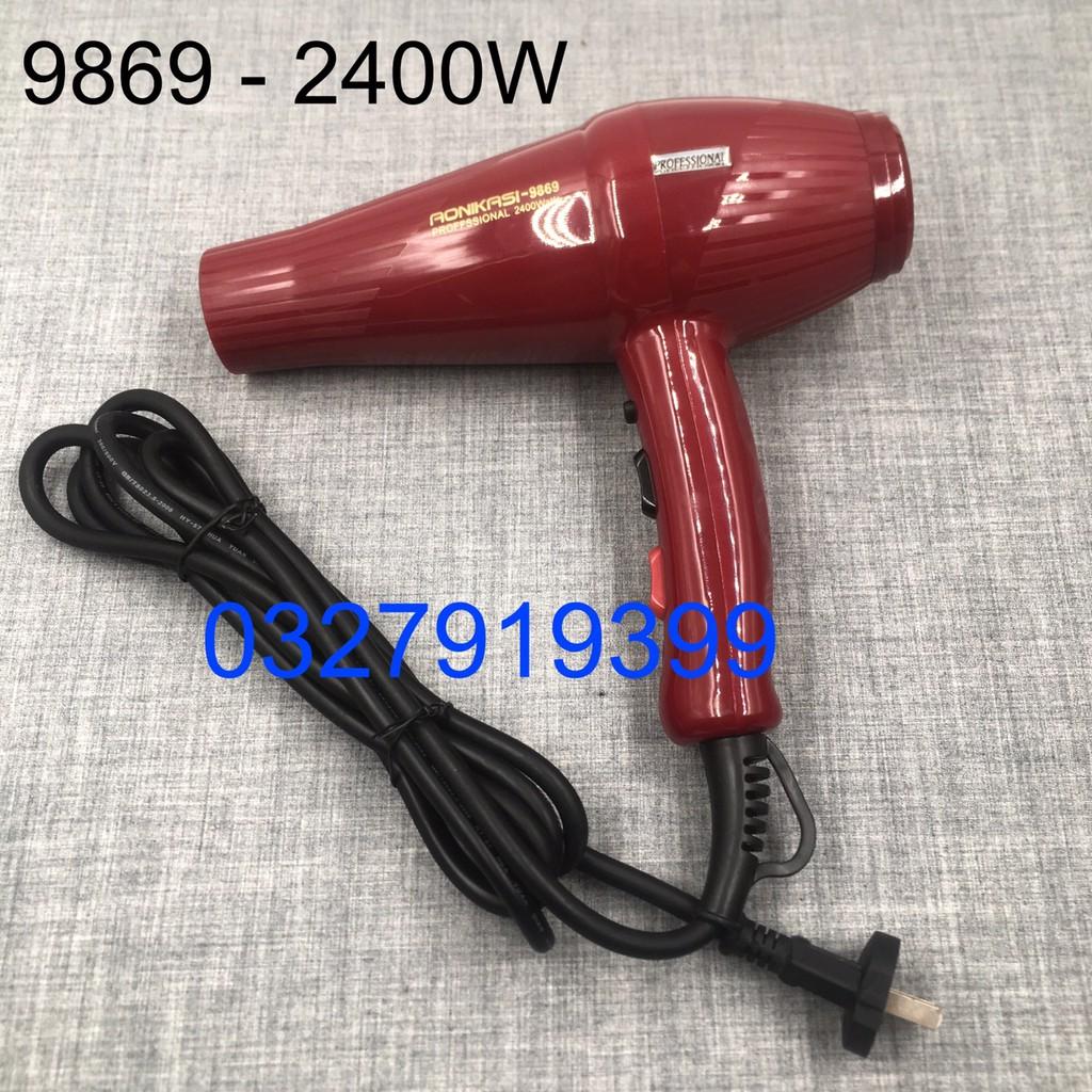 Máy sấy tóc nóng lạnh 2 chiều cao cấp 9869-2400W