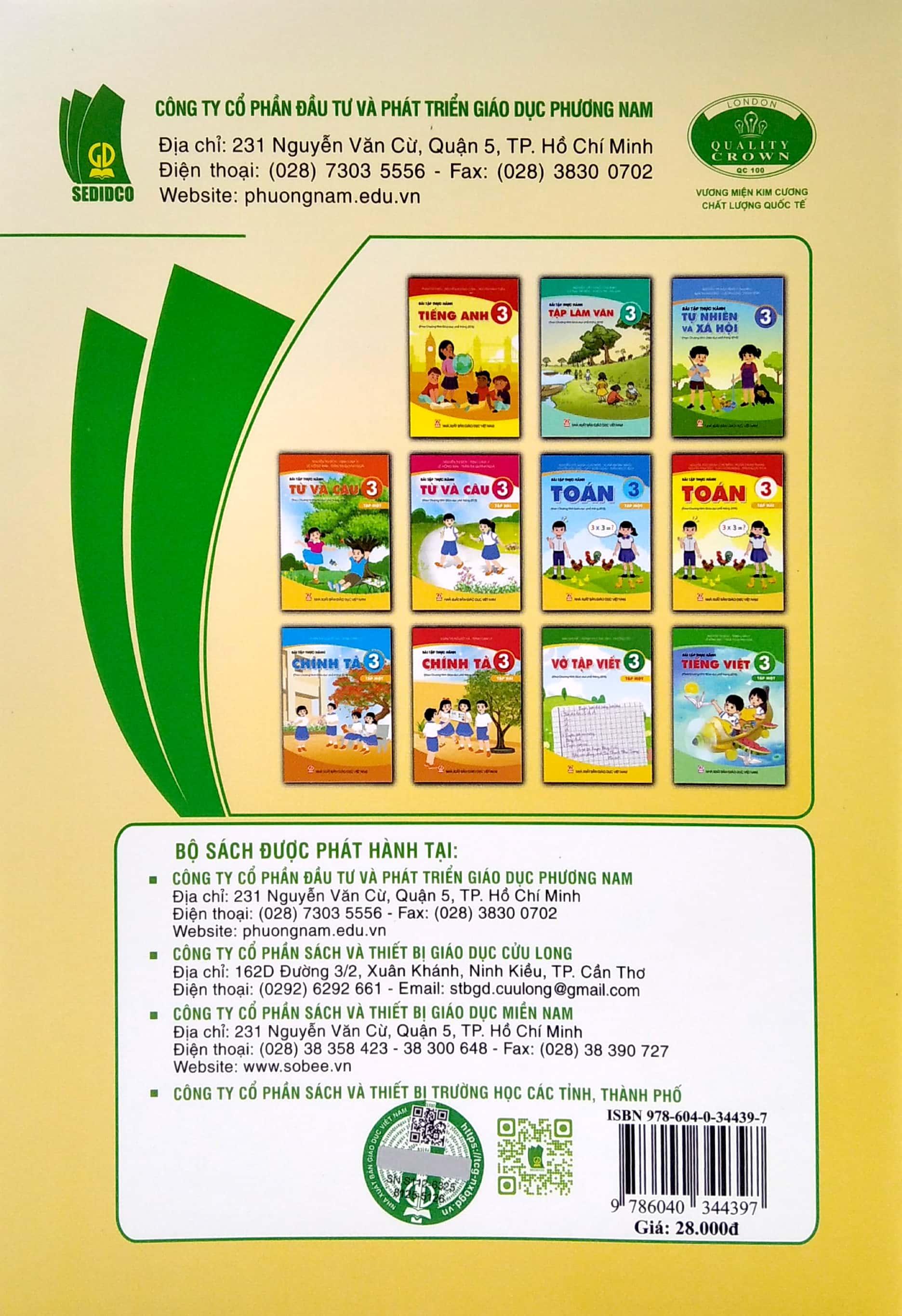 Bài Tập Thực Hành Toán 3 - Tập 2 (Theo Chương Trình Giáo Dục Phổ Thông 2018)