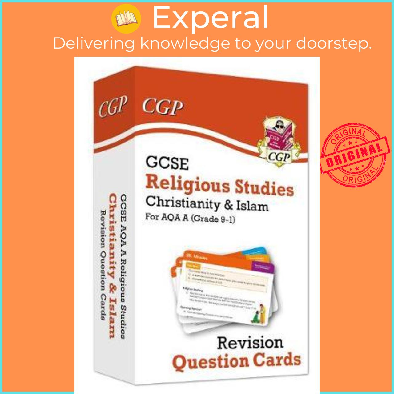 Sách - New 9-1 GCSE AQA A Religious Studies: Christianity & Islam Revision Question by CGP Books (UK edition, paperback)