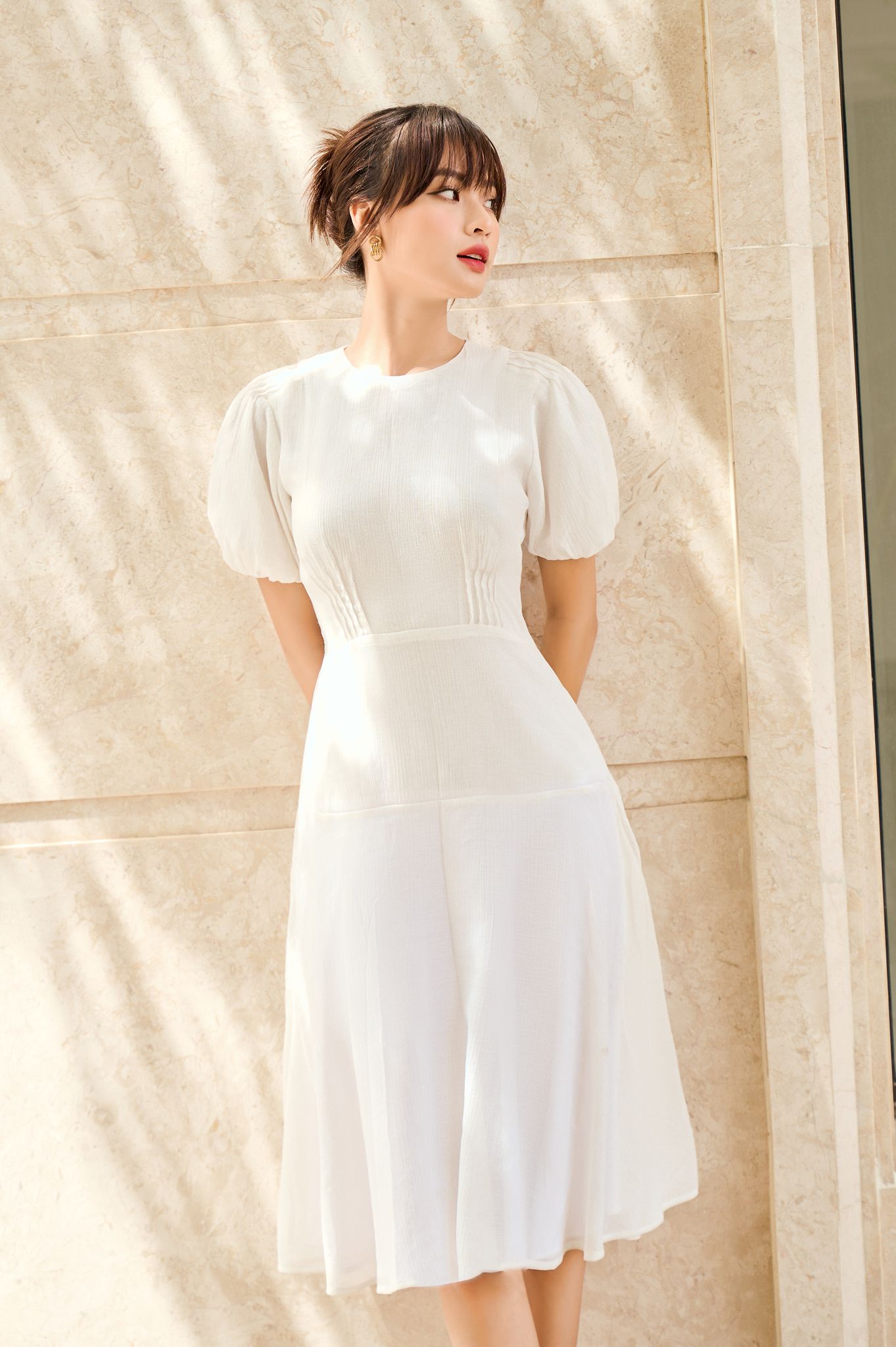 OLV - Đầm Ava Dress In White