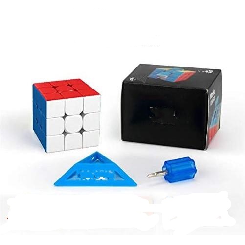 Rubik MM  3x3 M Nam Châm Từ Tính Stickerless - Đồ Chơi Rubik Chuẩn Quốc Tế Siêu Trơn Mượt (Tặng chân đế Rubik)