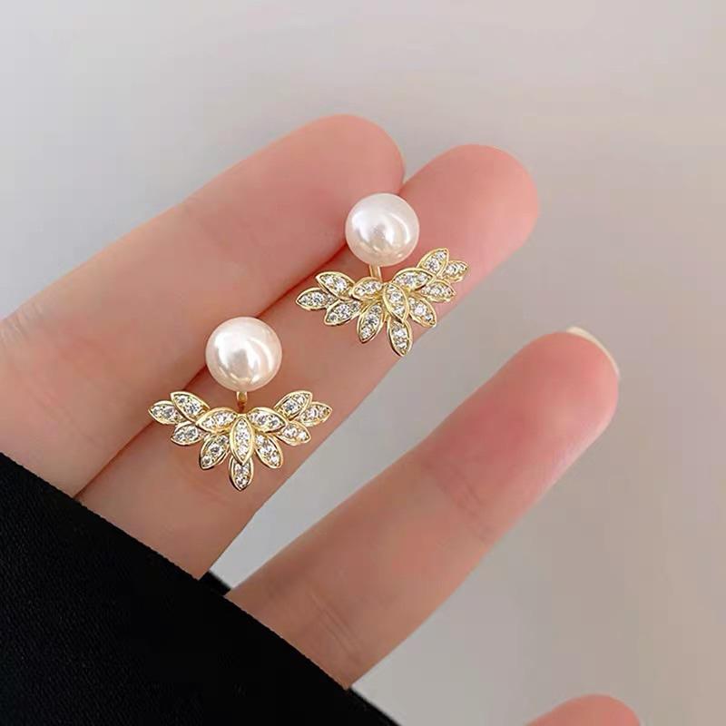 Khuyên tai bông tai nữ vành viền tai lạ đẹp thanh lịch dự tiệc Ring House
