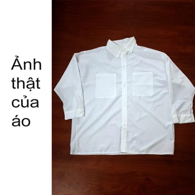 Áo Sơ Mi Kiểu nữ đẹp Form Rộng Phong cách sành điệu Hàn Quốc FreeSize siêu xinh