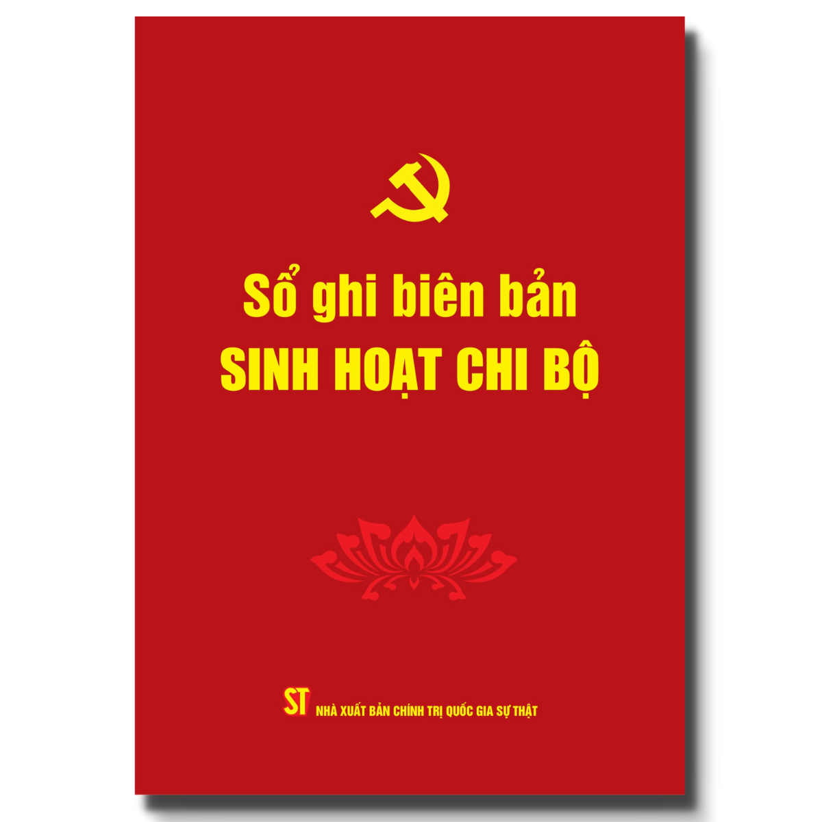 Sổ Ghi Biên Bản Sinh Hoạt Chi Bộ