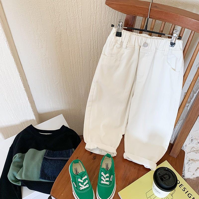 Quần kaki dáng baggy phong cách Hàn Quốc cho bé Q850