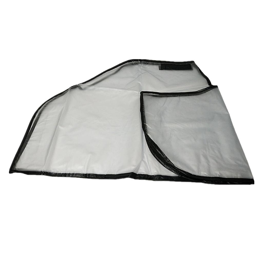 Waterproof Golf Club Travel Bag Rain Cover Raincoat & 2pcs Bag Clubs Clips