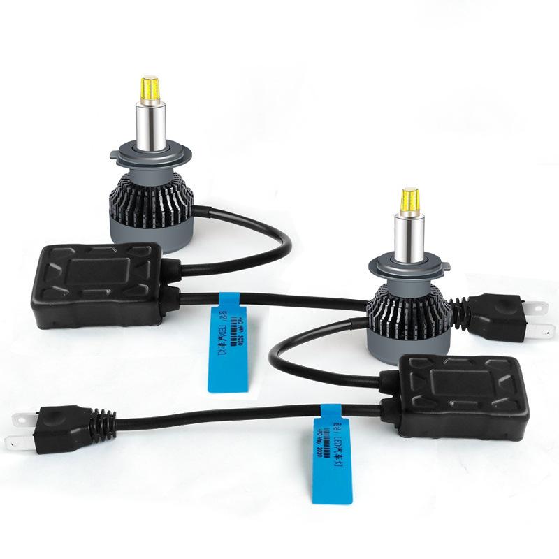 Khuyến mại mới 360 led đèn pha ô tô 6 mặt đèn led dạ quang xe hơi 4 mặt đèn pha led h11 đèn pha bán hàng trực tiếp