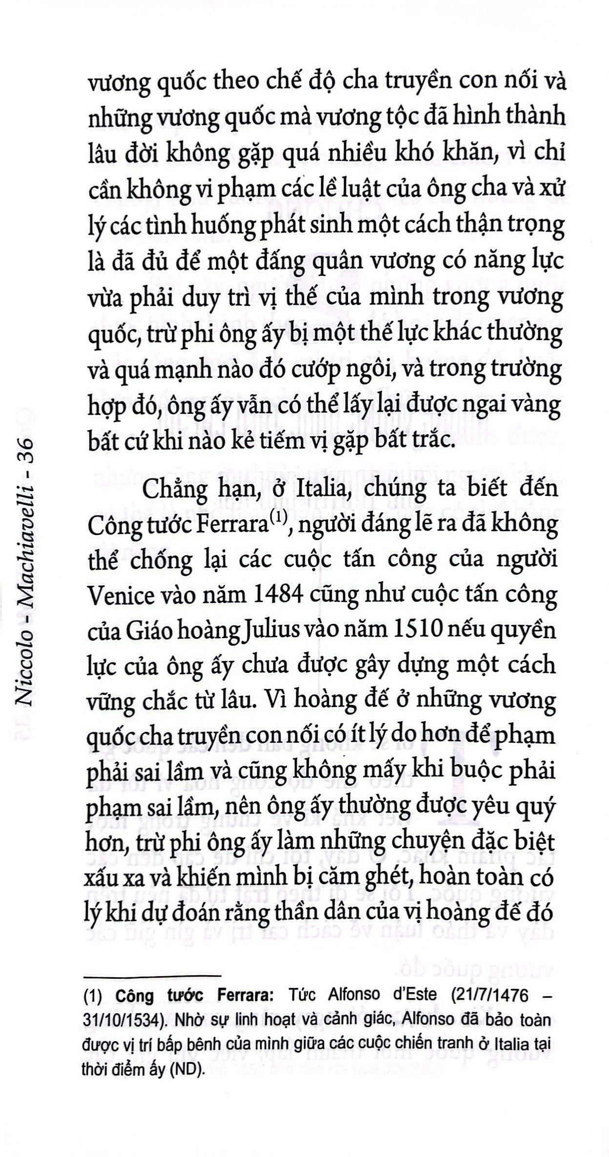 Sách - Quân Vương - Thuật Cai Trị