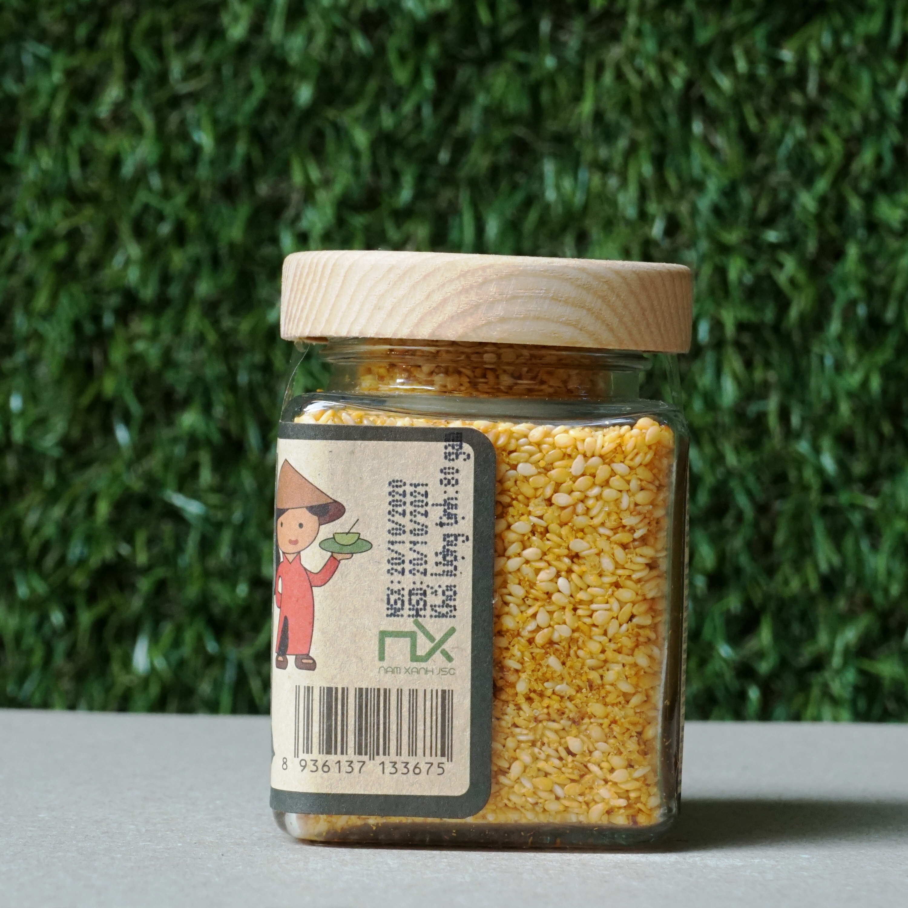 Muối Mè Cà Ri 80g (190g)/ Curried Crushed Sesame And Salt Condiment 80g (190g)