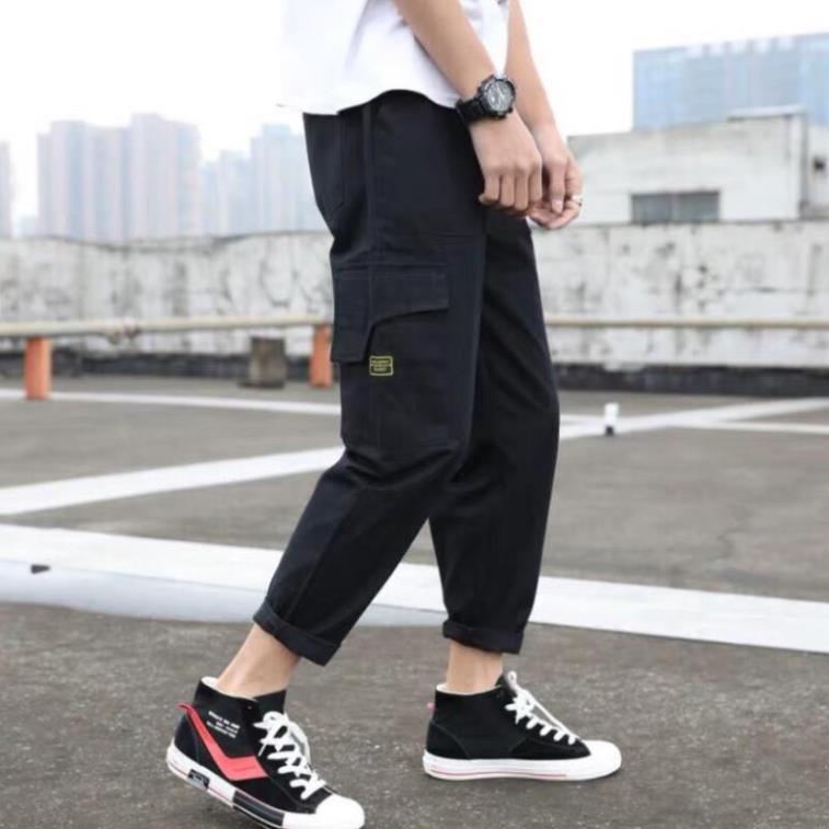 Quần Jocker Kaki nam nắp túi chất Kaki mềm mại JG001