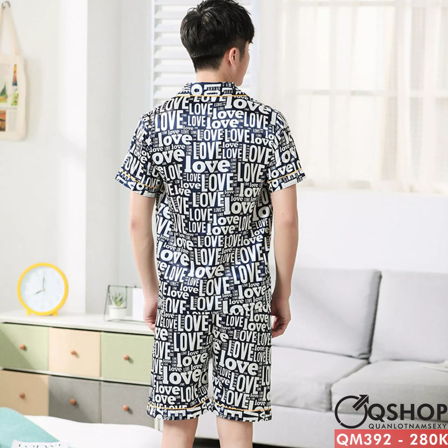 BỘ ĐỒ PIJAMA NAM QM392