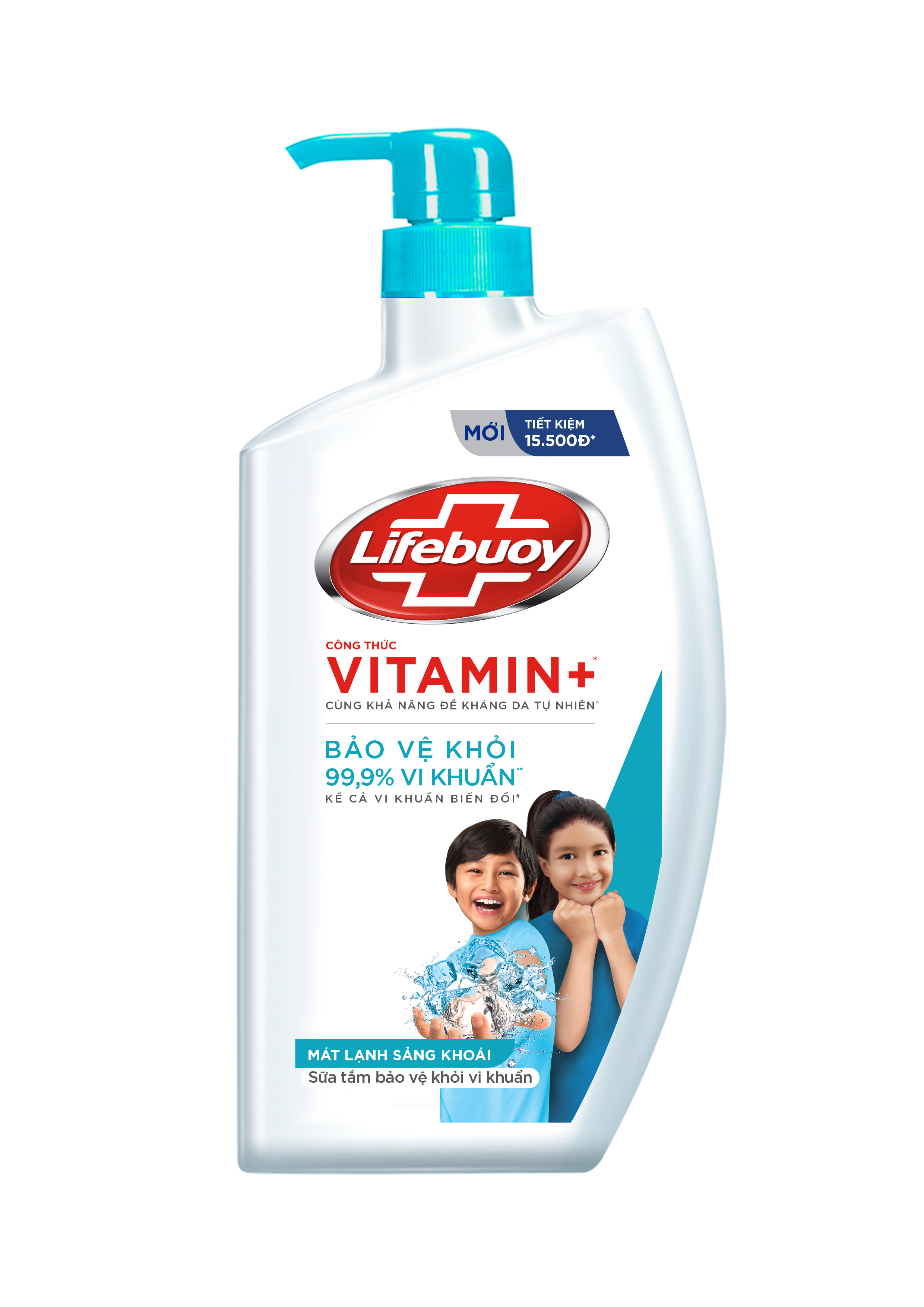 Sữa Tắm Lifebuoy Sạch Khuẩn Bảo Vệ Khỏi 99.9% Vi Khuẩn Gây Bệnh Tạo Cảm Giác Mát Lạnh Sảng Khoái Trên Da Chai 800G
