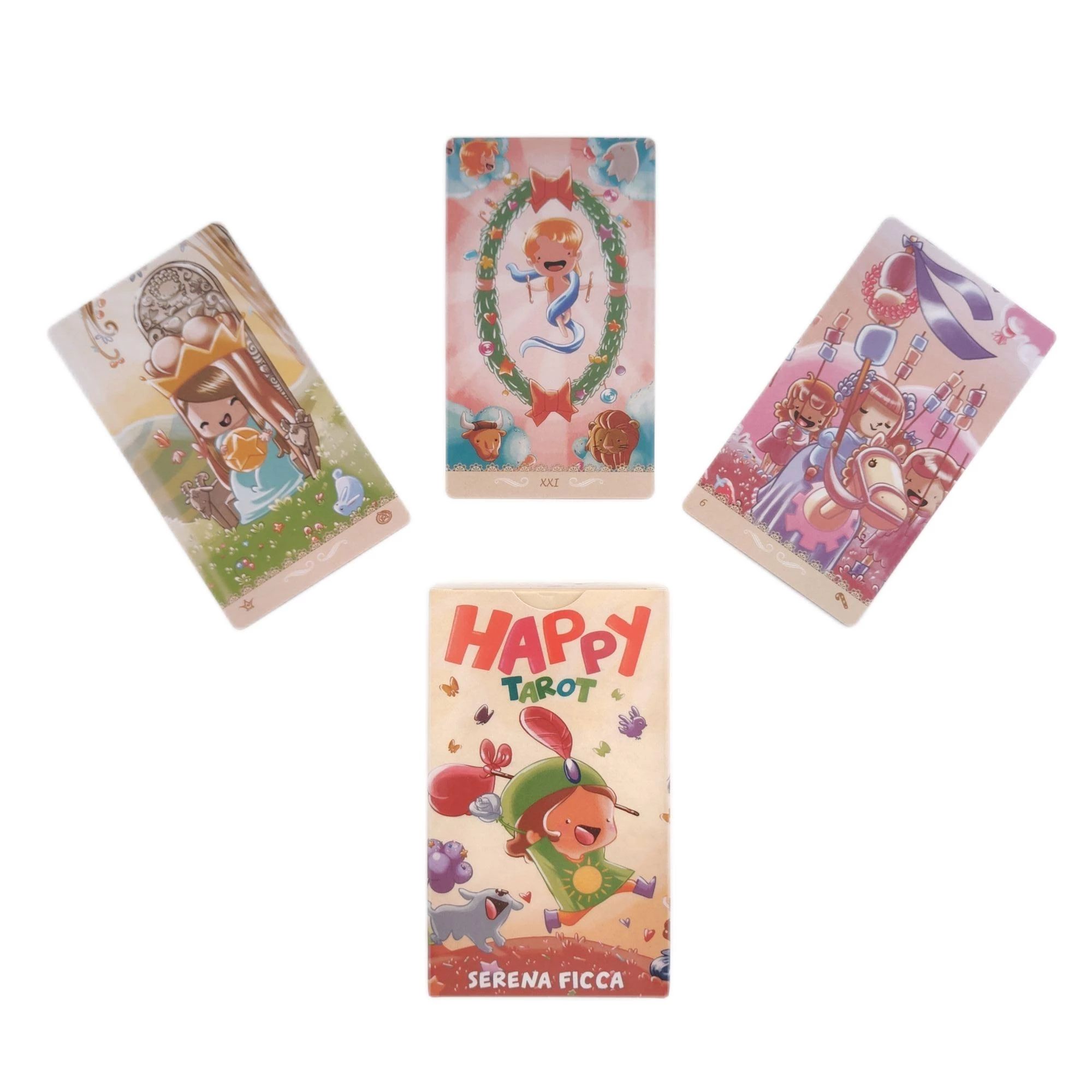 (Size Gốc) Bộ Bài Happy Tarot Serena Ficca