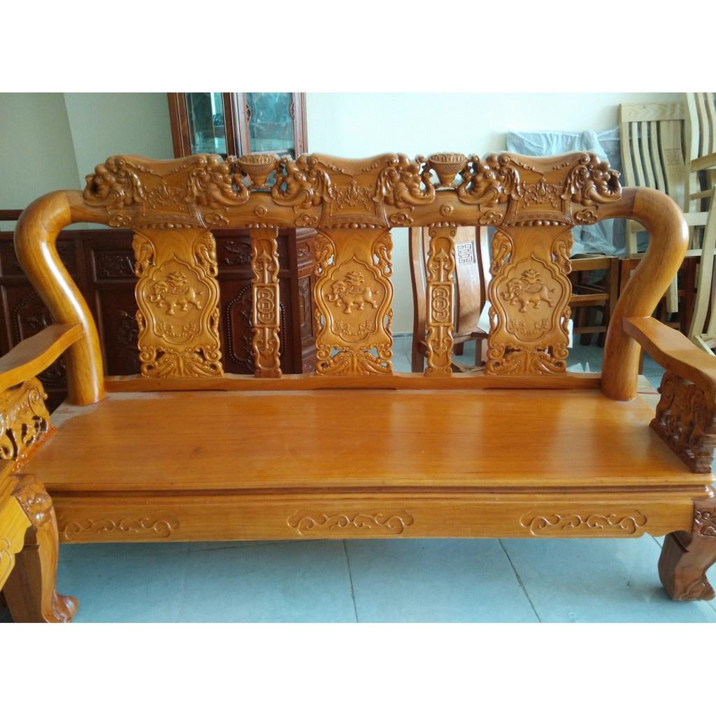 Bộ bàn ghế minh quốc voi gỗ gõ đỏ