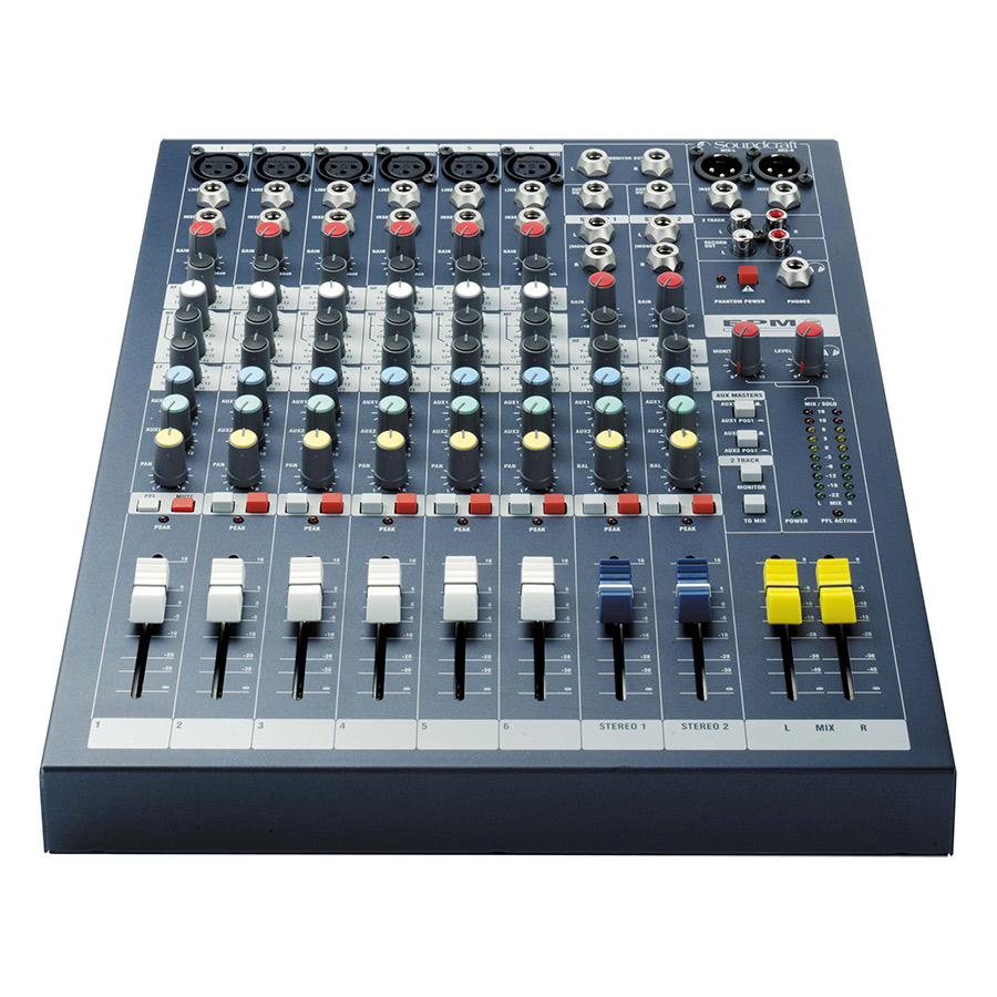 Bộ Trọn Âm Thanh Soundcraft EPM6CH Console - Hàng Chính Hãng