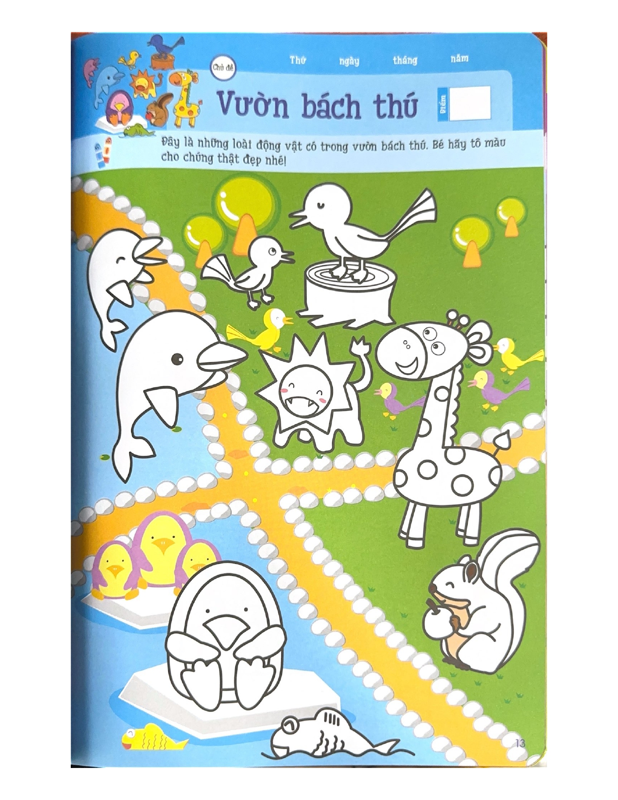 Tô Màu Rèn Trí Thông Minh Tập 4 - Vanlangbooks