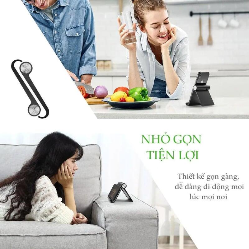 Ugreen UG50747LP106TK Màu Đen Giá đỡ Máy tính bảng Điện thoại năng động - HÀNG CHÍNH HÃNG