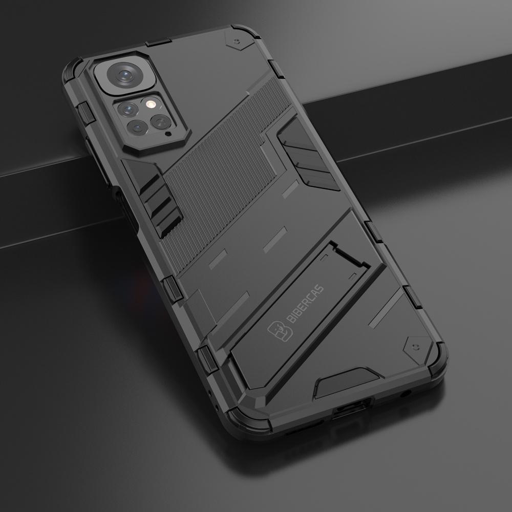 Ốp lưng Xiaomi Redmi Note 7 9s 10 11 11T 11S 11E 11SE Pro Max 4G 5G chống sốc có giá đỡ Iron Man PUNK cao cấp siêu đẹp