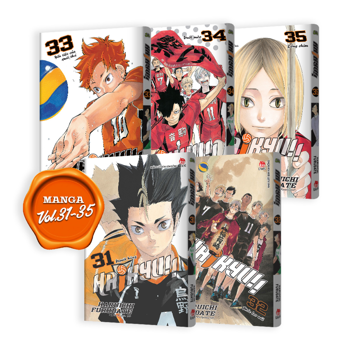 Kim Đồng - Haikyu - Chàng khổng lồ tí hon