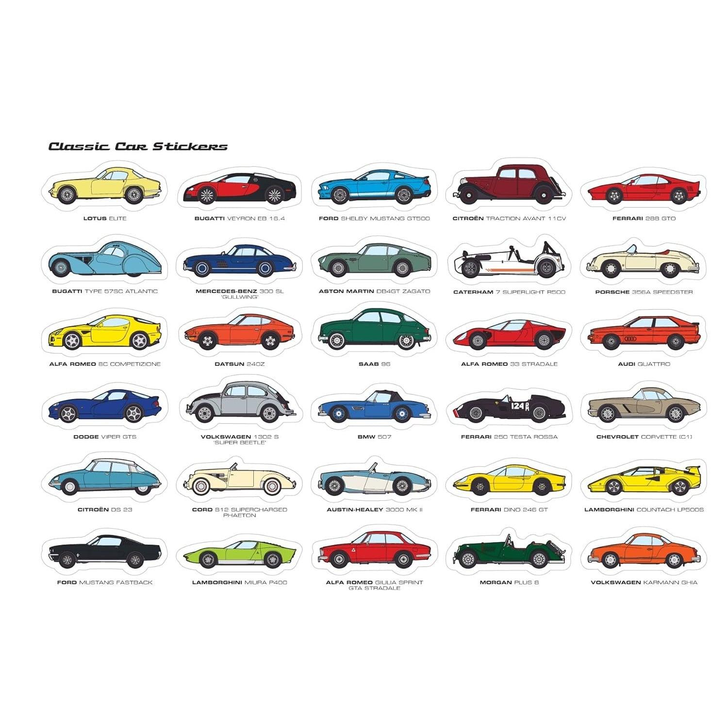 Sách Ultimate Car Colouring Book